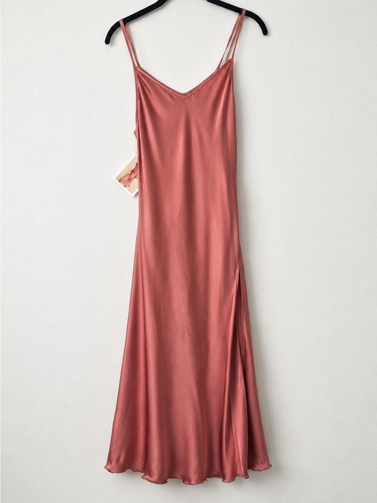 Nation LTD Dresses & Skirts - Nation LTD Dusty Rose Satin Slip Dress